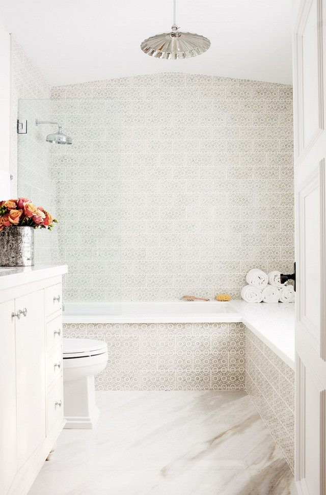 Cement Tiles Bathroom
 Loving Patterned Cement Tile