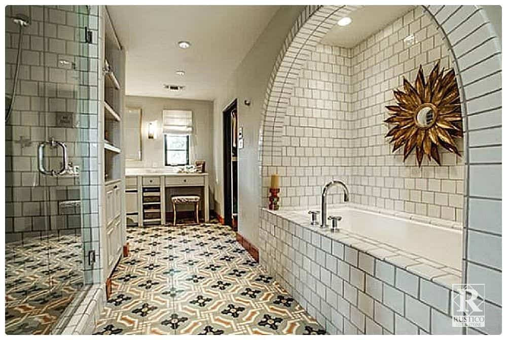 Cement Tiles Bathroom
 Cement Tile Floors Encaustic Tiles Rustico Tile and Stone