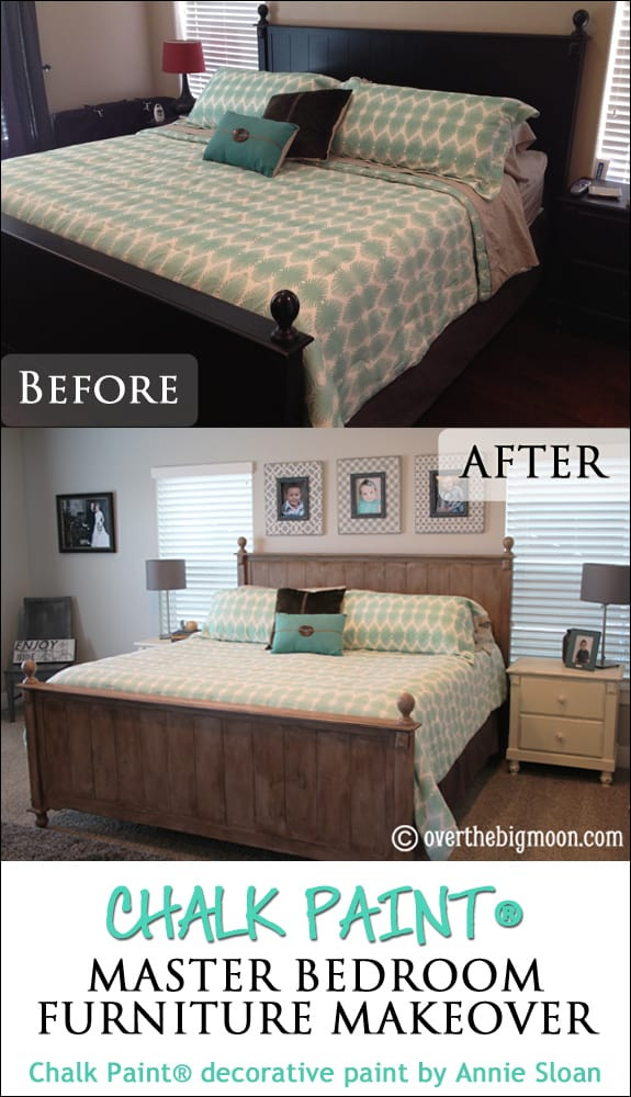 Chalk Painted Bedroom Furniture
 Chalk Paint Master Bedroom Furniture Makeover