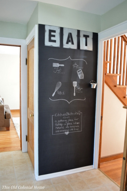 Chalkboard For Kitchen Walls
 House Tour