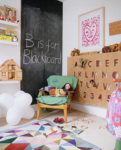 Chalkboard Kids Room
 chalkboard ideas for kidsrooms