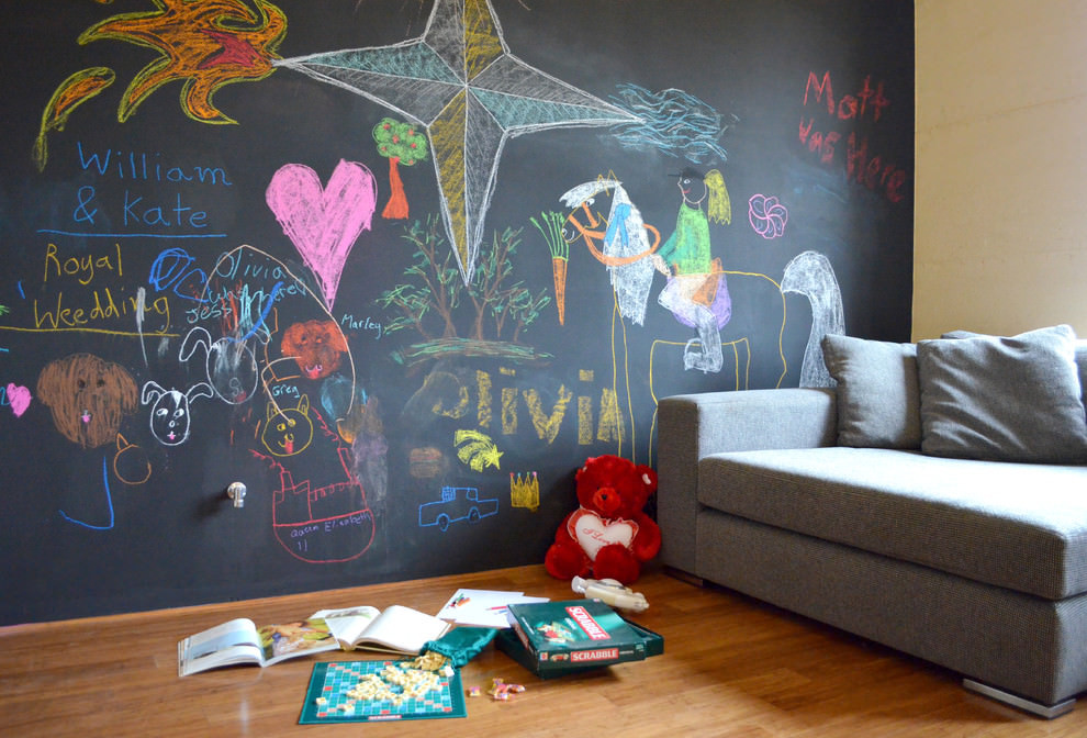 Chalkboard Kids Room
 24 Chalkboard Wall Designs Decor Ideas