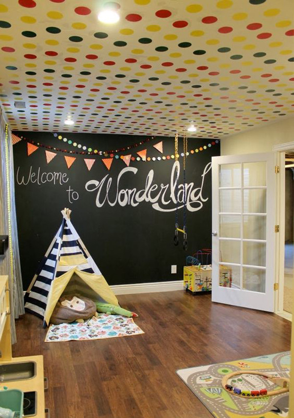 Chalkboard Kids Room
 30 Education Kids Playroom With Chalkboard Ideas