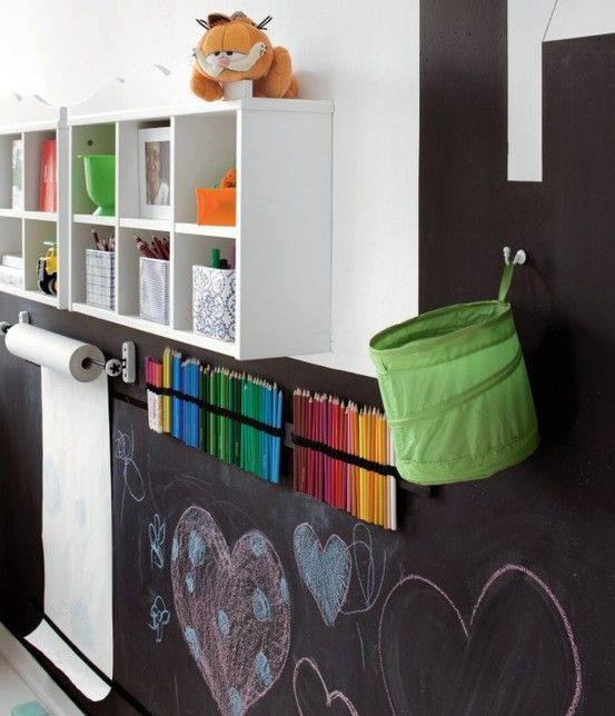 Chalkboard Kids Room
 33 Awesome Chalkboard Décor Ideas For Kids’ Rooms DigsDigs