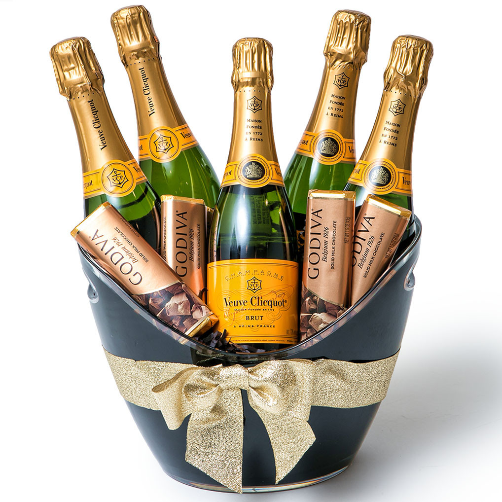 Champagne Gift Basket Ideas
 The fice Gathering Champagne Gift Basket