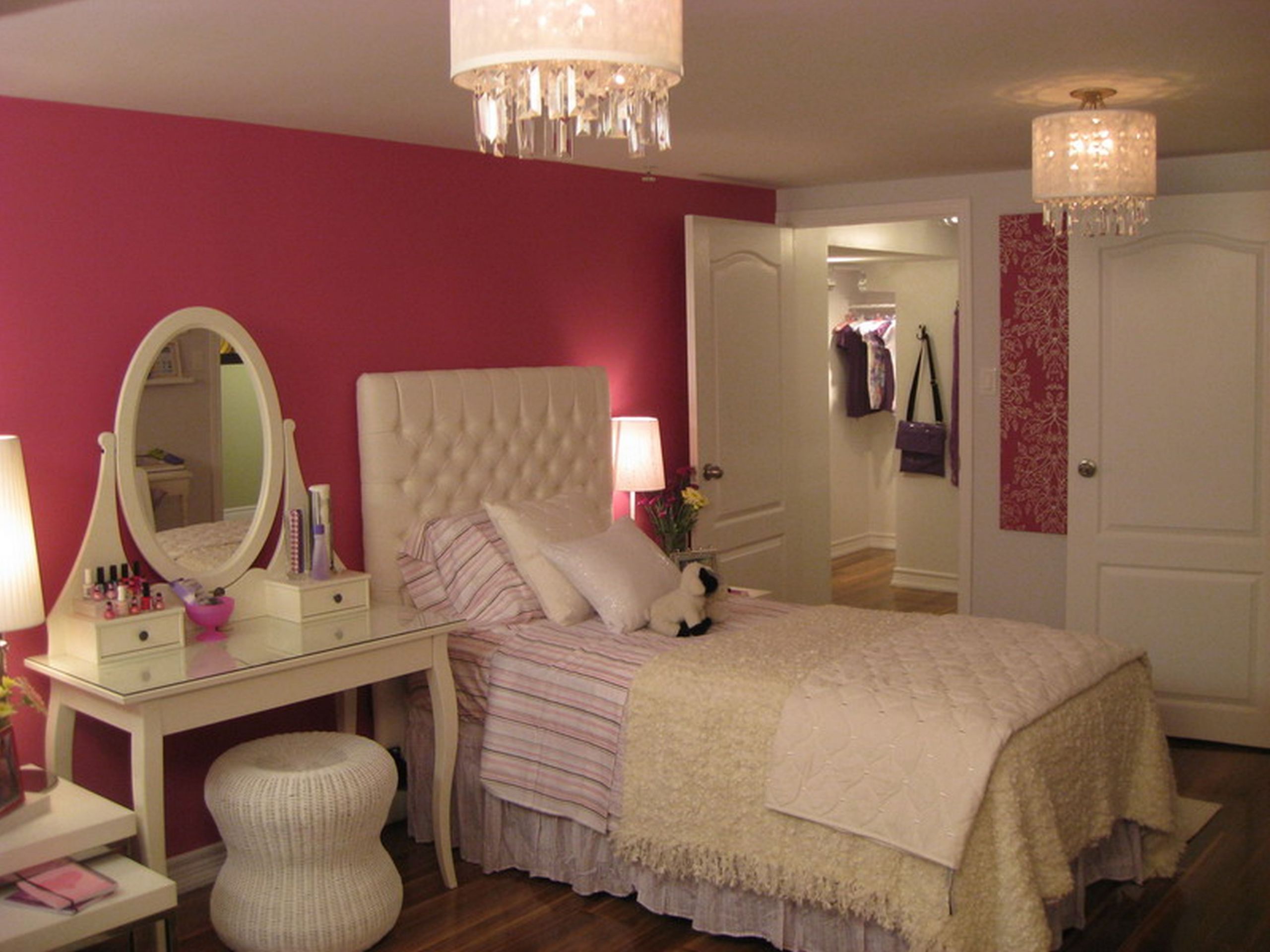 Chandelier For Girl Bedroom
 Lamp Create An Adorable Room For Your Little Girl With