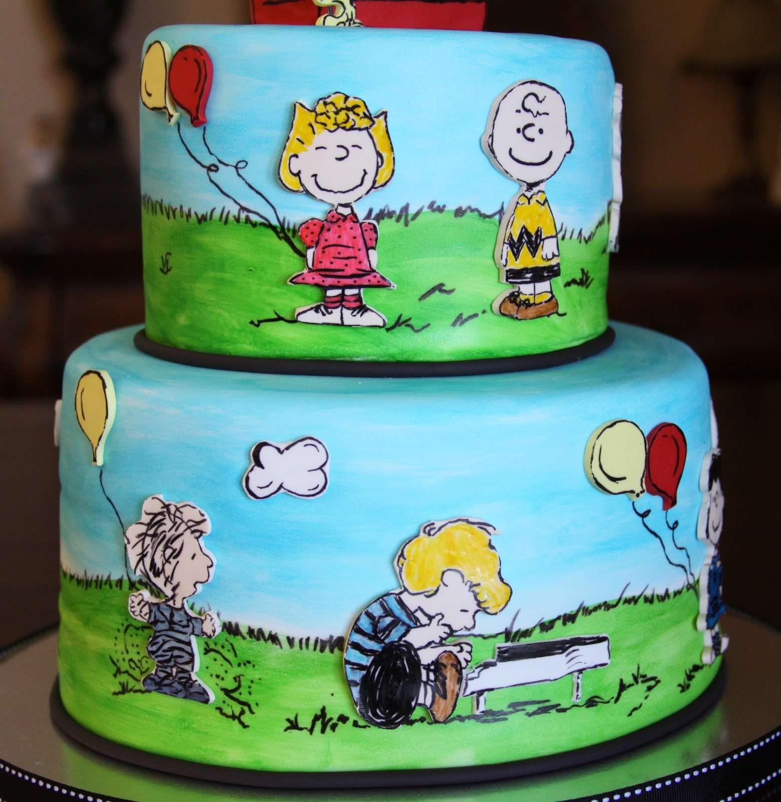 Charlie Brown Birthday Cake
 Charlie Brown Cake