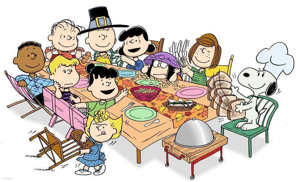Charlie Brown Thanksgiving Table
 Peanuts Thanksgiving Wallpapers Wallpaper Cave