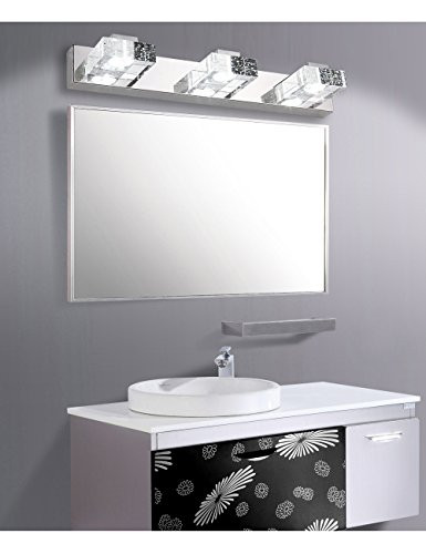 Cheap Bathroom Vanity Lights
 CHEAP Vanity Lights SOLFART 3 Head Glass Wall Bathroom