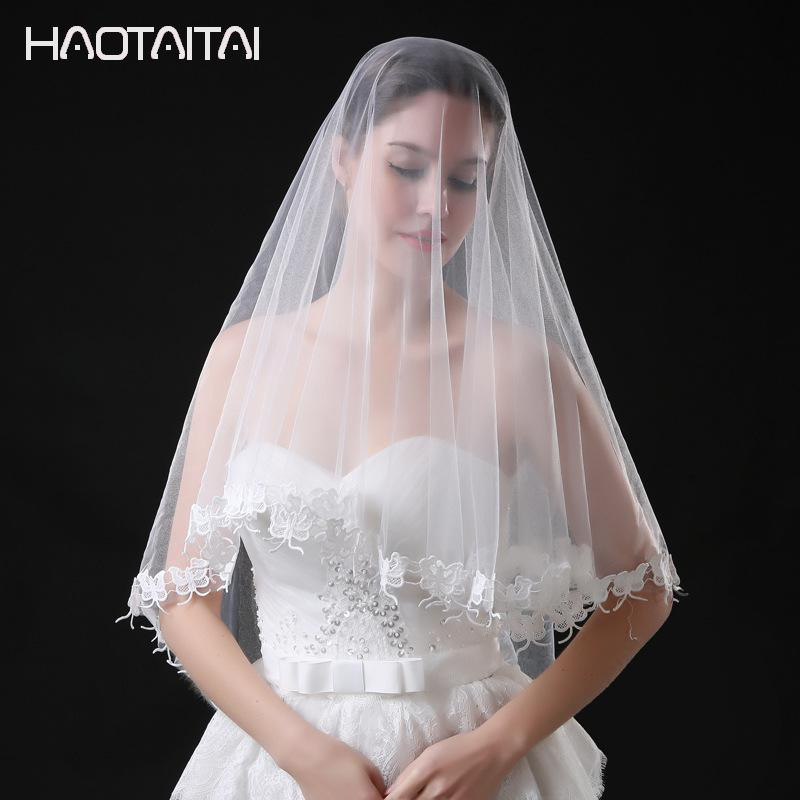 Cheap Birdcage Wedding Veils
 Cheap Wedding Veils 2018 In Stocks White Butterfly Lace