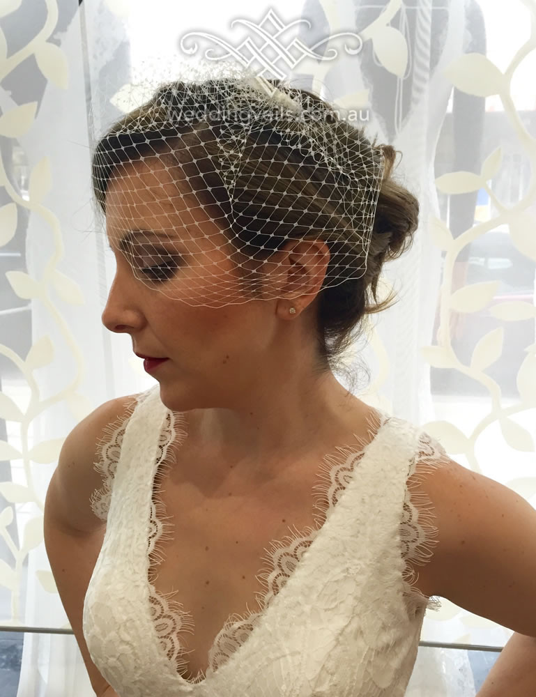 Cheap Birdcage Wedding Veils
 Emily Birdcage Veil – Wedding Veils Australia