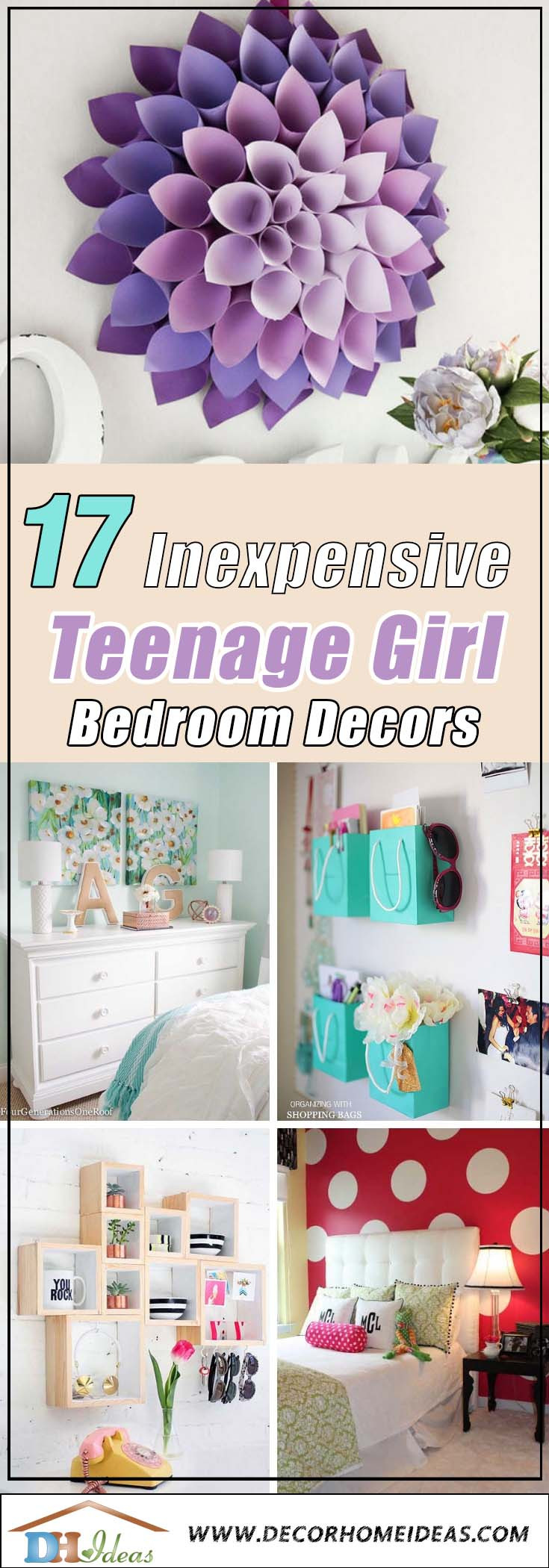 Cheap DIY Bedroom Decorating Ideas
 17 Cheap Ways To Decorate a Teenage Girl s Bedroom
