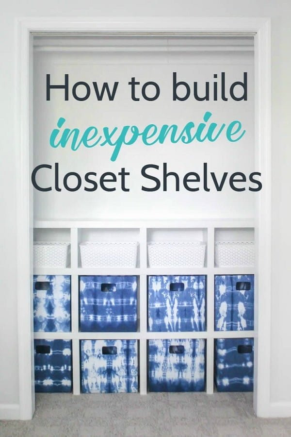 Cheap DIY Closet Organization
 20 Easy DIY Closet Organization Ideas on a Bud