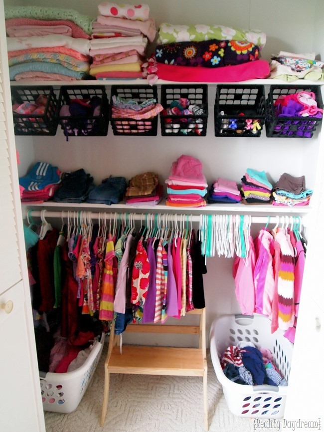 Cheap DIY Closet Organization
 Kids and Nursery Closet Organization Ideas