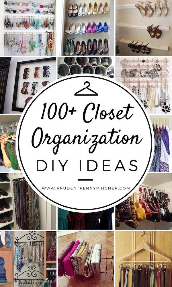 Cheap DIY Closet Organization
 100 Best DIY Closet Organization Ideas