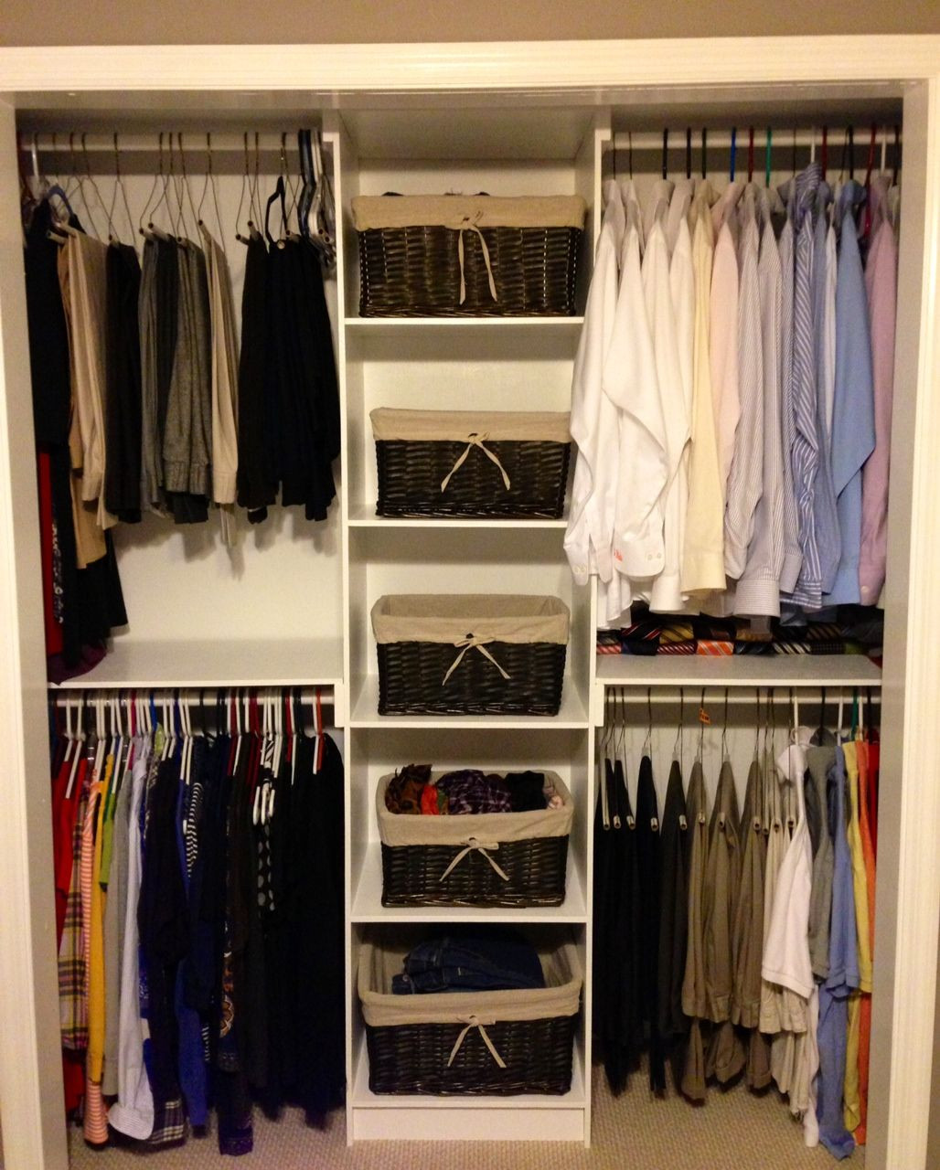 Cheap DIY Closet Organization
 The 25 best Cheap closet organizers ideas on Pinterest