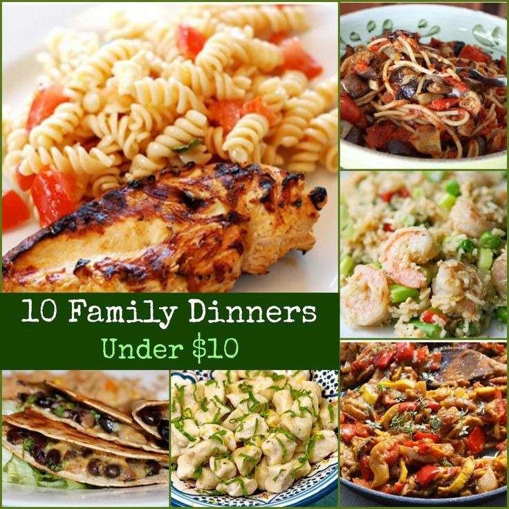 Cheap Easy Healthy Dinners
 10 Cheap Family Dinner Recipes Under $10