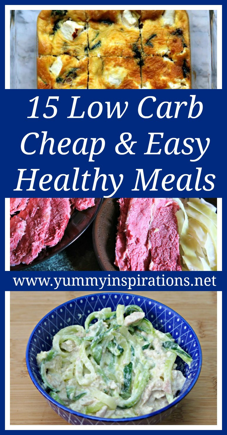 Cheap Easy Healthy Dinners
 15 Cheap Easy Healthy Meals Low Carb & Keto Diet
