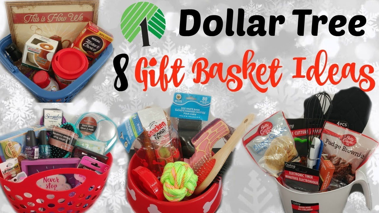 Cheap Gift Basket Ideas
 8 DOLLAR TREE GIFT BASKETS QUICK & EASY