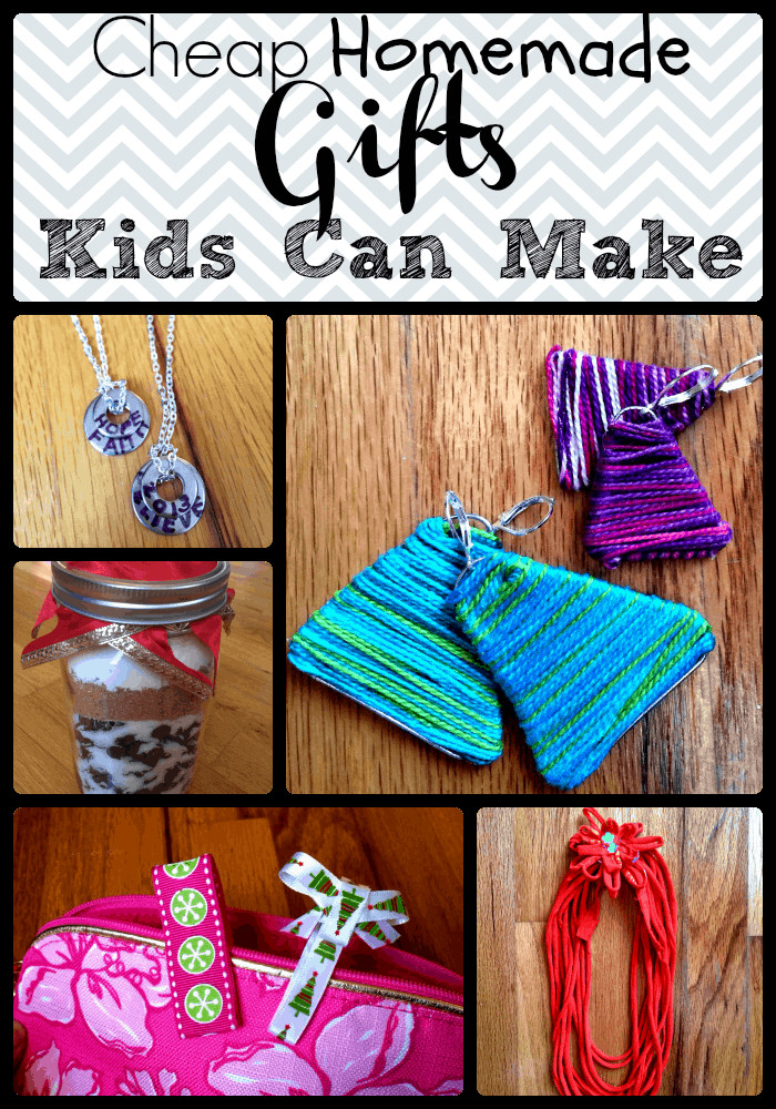 Cheap Gifts For Kids
 Cheap Homemade Gifts Kids Can Make