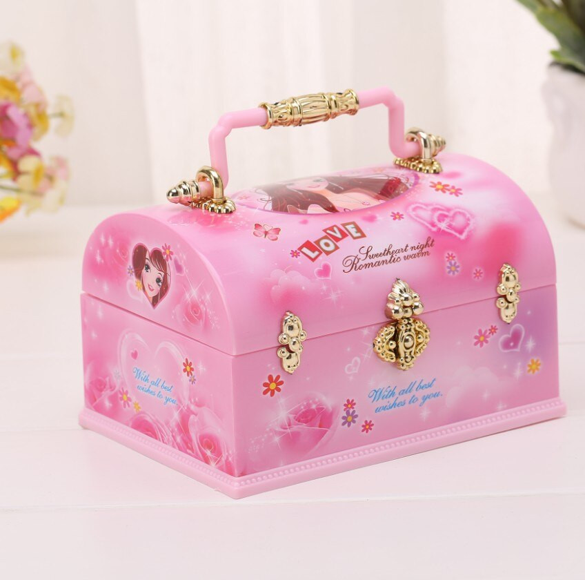 Cheap Gifts For Kids
 Cute Jewel Case Moded Cheap Music Boxes Creative Gift