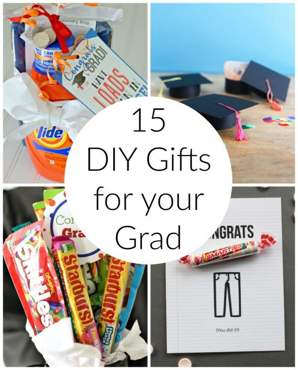 Cheap Graduation Gift Ideas
 15 DIY Graduation Gift Ideas for your grad