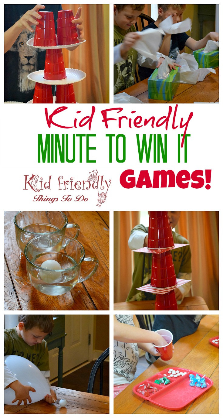 Cheap Kids Party Games
 Kid Friendly Easy Minute To Win It Games for Your Party