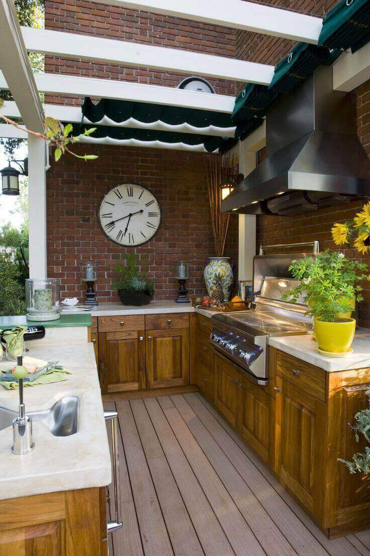 Cheap Outdoor Kitchen
 31 Stunning Outdoor Kitchen Ideas & Designs With