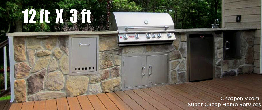 Cheap Outdoor Kitchen
 $6 000 plete Cheap Outdoor Kitchen In Houston