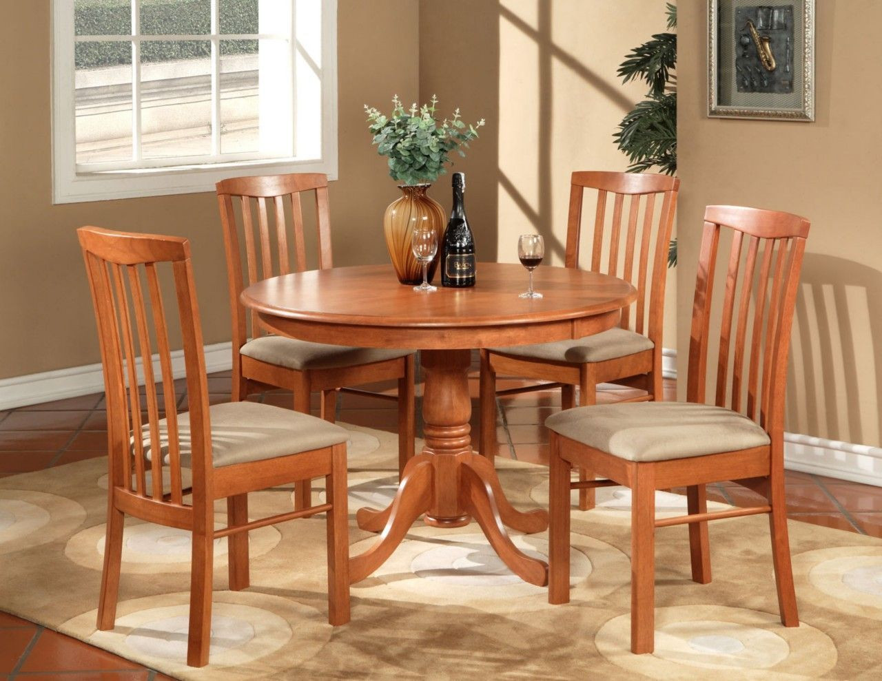 Cheap Small Kitchen Table Sets
 Round Kitchen Table And Chairs Set