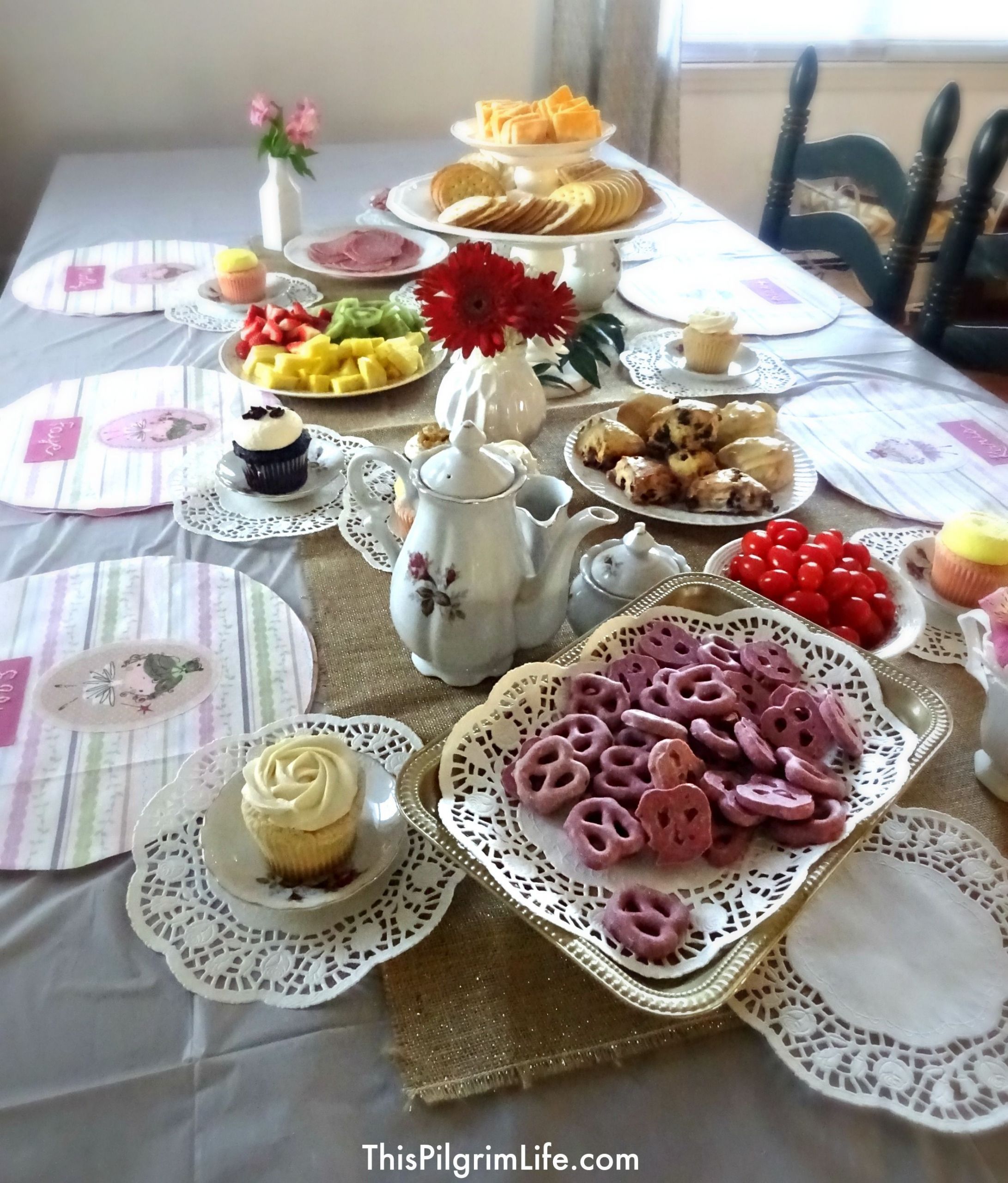 Cheap Tea Party Ideas
 Simple Tea Party for Toddlers