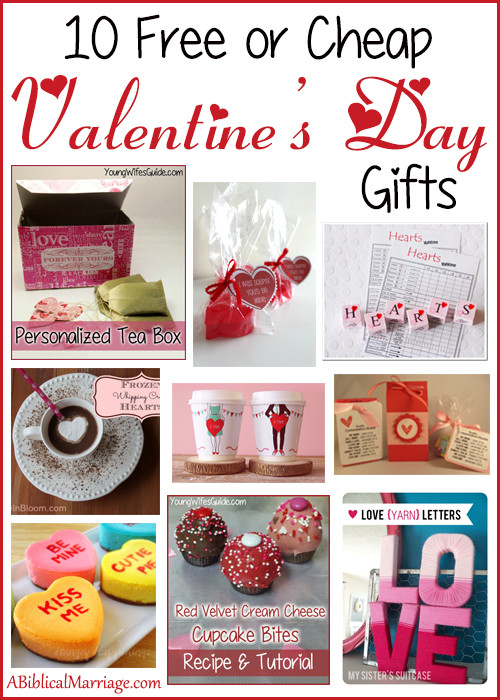 Cheap Valentines Gift Ideas
 10 Free or Cheap Valentine s Day Gifts Young Wife s Guide