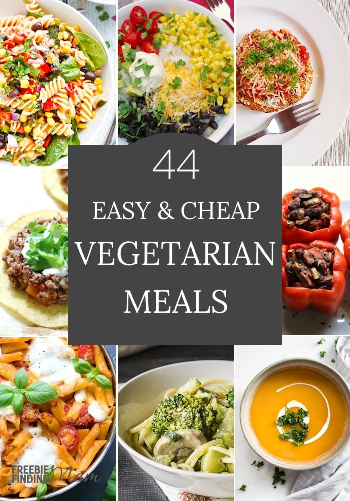 Cheap Vegetarian Dinners
 Cheap Ve arian Meals