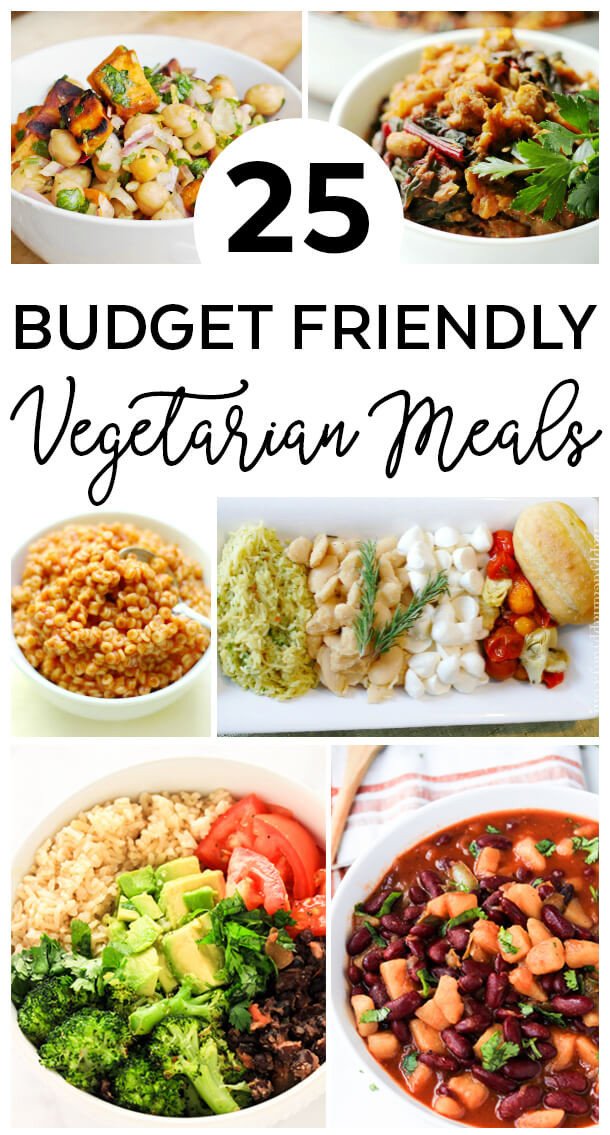 Cheap Vegetarian Dinners
 25 Bud Friendly Ve arian Meals