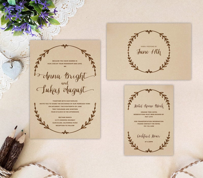 Cheap Wedding Invitation Sets
 Cheap wedding invitation sets printed invite RSVP postcard