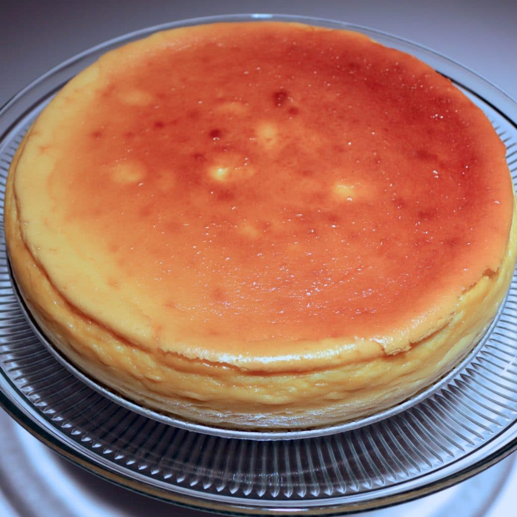 Cheesecake Recipe Springform Pan
 crustless cheesecake in springform pan
