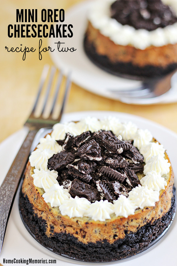 Cheesecake Recipe Springform Pan
 Mini Oreo Cheesecakes for Two Recipe Home Cooking Memories
