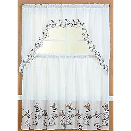 Chef Kitchen Curtains
 Kitchen Curtains Set Amazon