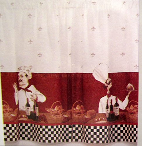 Chef Kitchen Curtains
 Fat Chef Italian Bistro Kitchen Decor Ideas