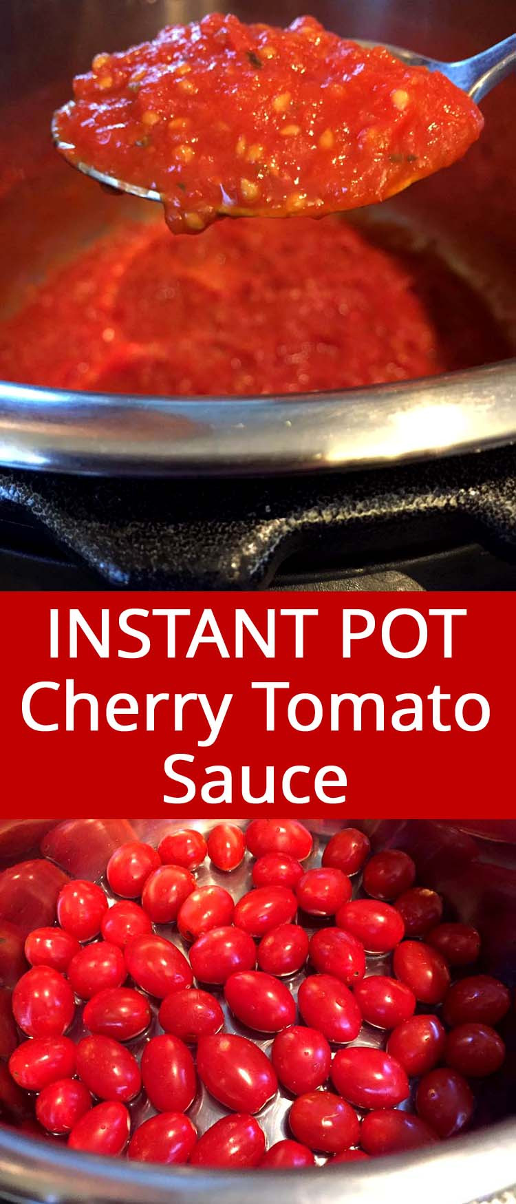 Cherry Tomatoes Sauce Recipes
 Instant Pot Cherry Tomato Sauce – Melanie Cooks