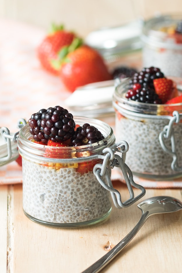 Chia Seed Breakfast Recipes
 Overnight Chia Seed Pudding GF and Vegan