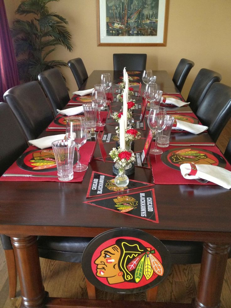 Chicago Birthday Party Ideas
 36 best images about Chicago Blackhawks Party Ideas on