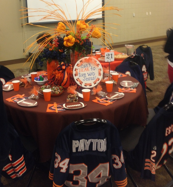 Chicago Birthday Party Ideas
 1000 images about chicago bears parties & cakes on