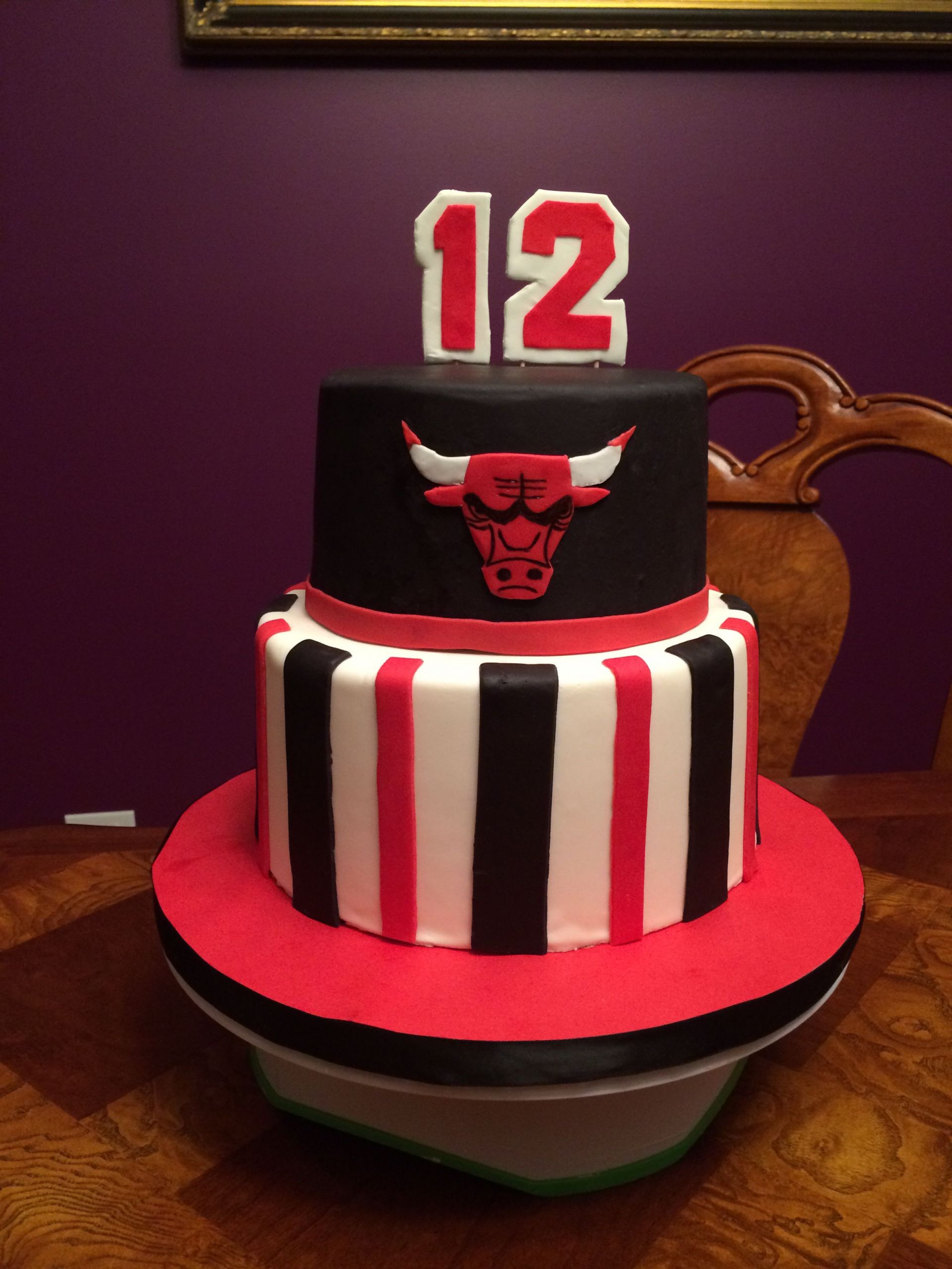 Chicago Birthday Party Ideas
 Chicago Bulls Cake