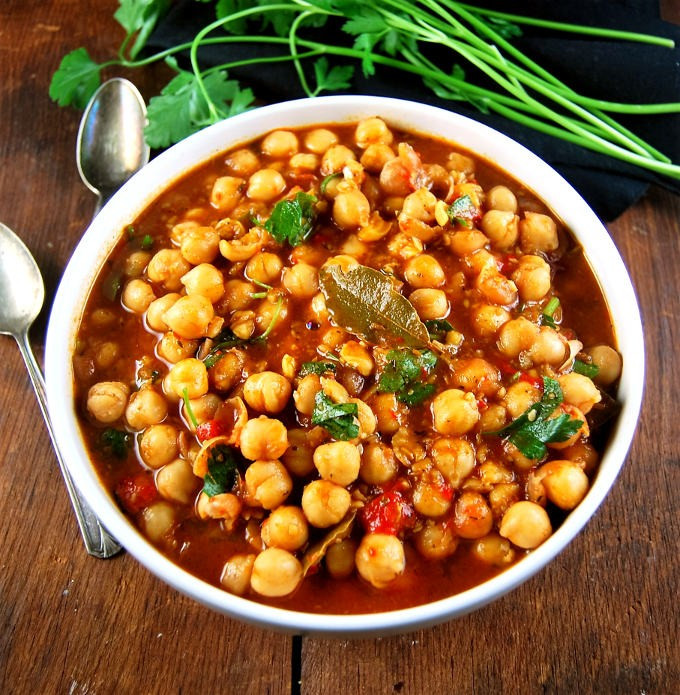 Chick Pea Stew
 Lebanese Chickpea Stew