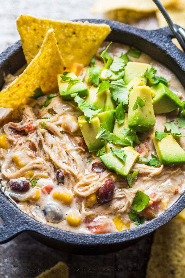 Chicken And Beef Chili
 Instant Pot White Chicken Chili Recipe NatashasKitchen