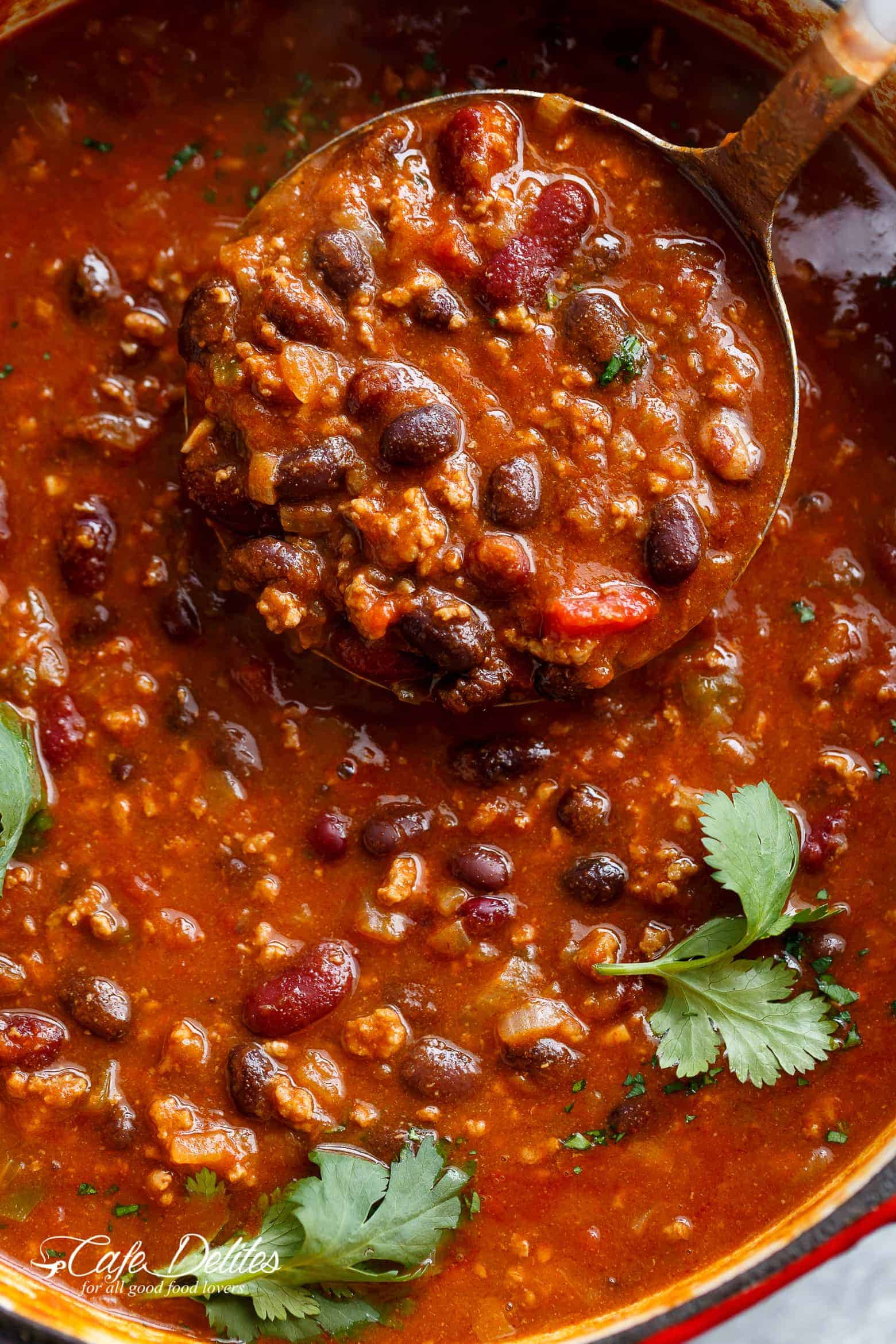 Chicken And Beef Chili
 Beef Chili Recipe Cafe Delites