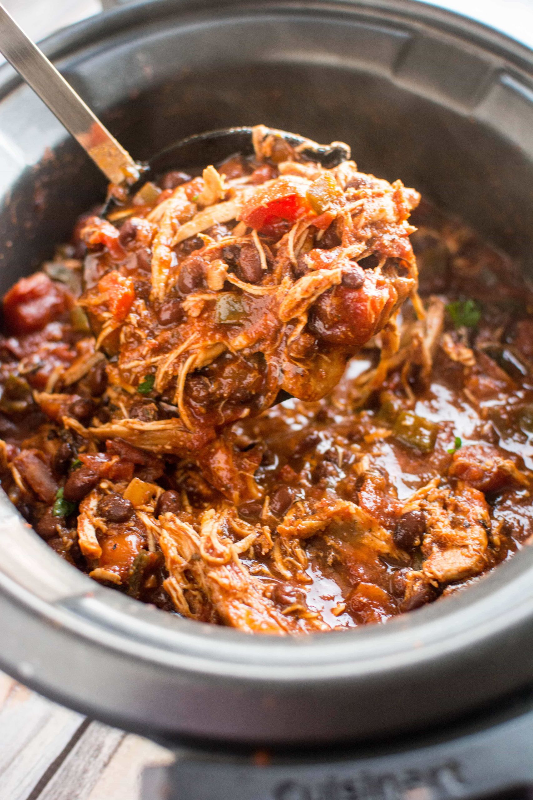 Chicken And Beef Chili
 Slow Cooker Roasted Tomato and Ancho Chicken Chili Slow