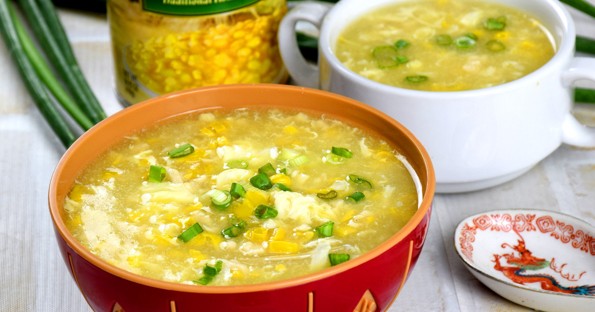 Chicken And Corn Soup
 How to make chicken and corn soup in four simple steps