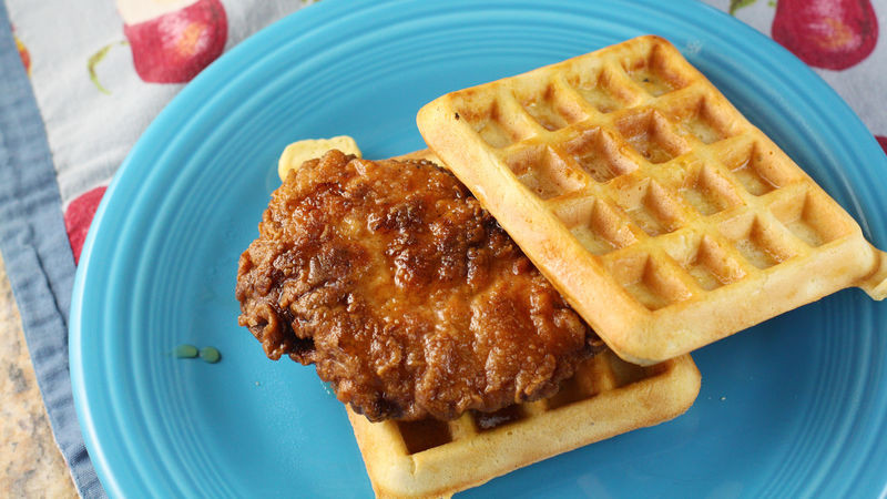 Chicken And Waffles Sandwich
 Chicken and Waffle Sandwich Recipe Tablespoon